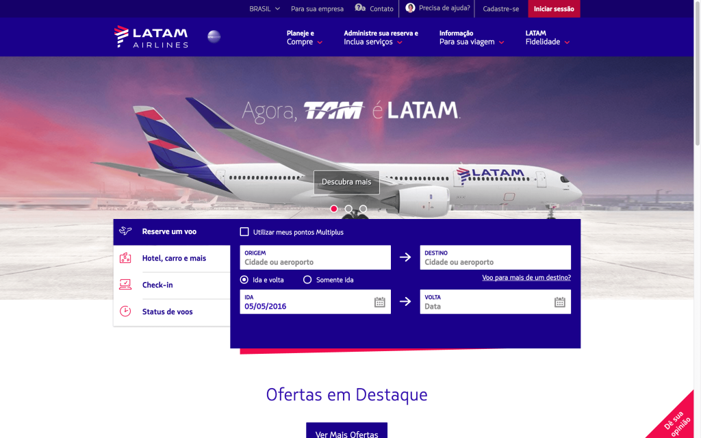 Companhia Aérea Latam – como comprar passagens online para o mundo