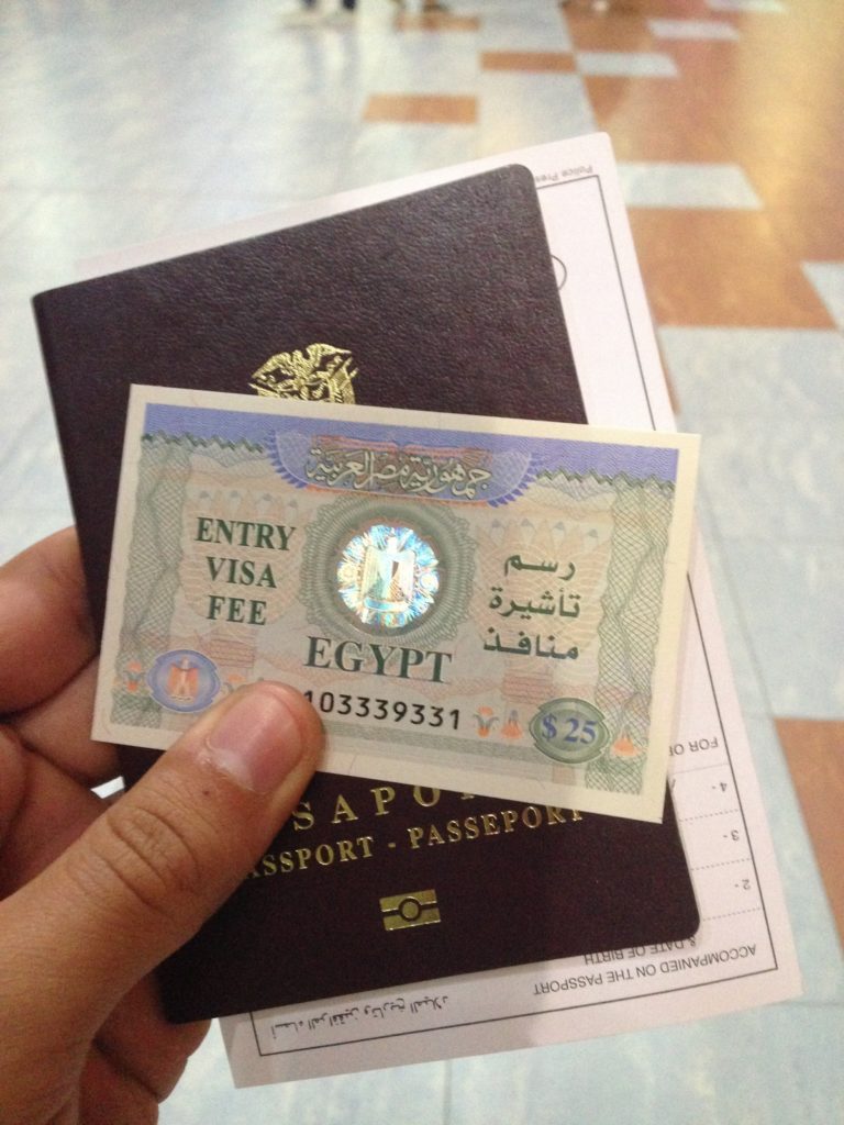 Descubra como tirar o visto para o Egito