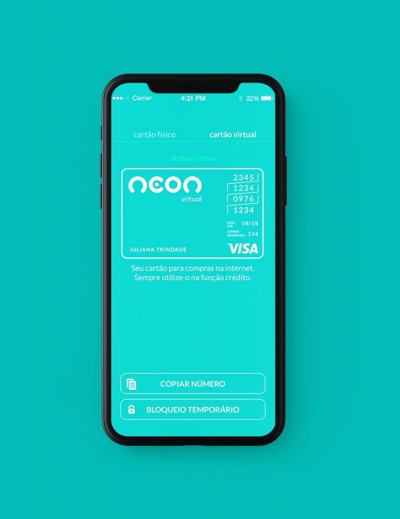 Cartão de crédito Neon – saiba a vantagem para comprar passagens aéreas
